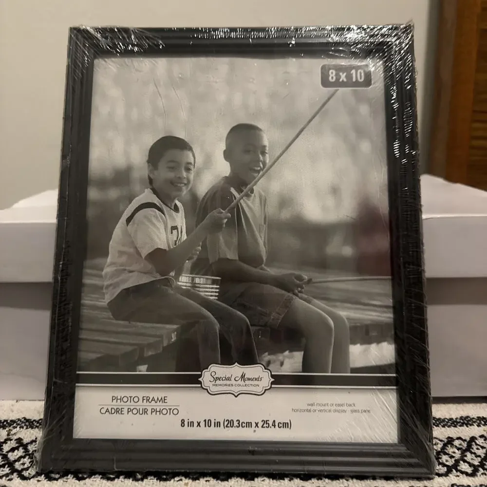 8X10 Picture Frame Wall Hanging Photo Frame Black 2 Pack